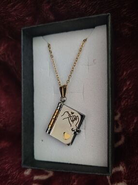 🌸♥️📿🌸NEW Personalized My Little Star Book Necklace with gift box,🌸♥️📿🌸